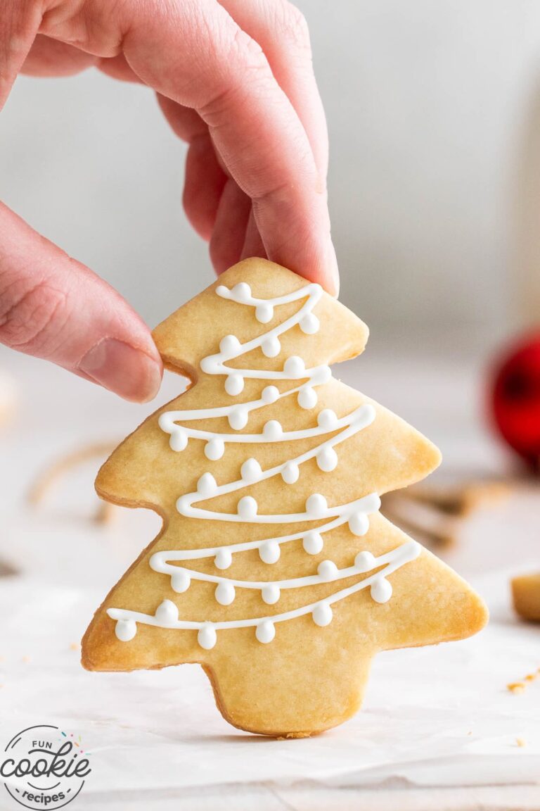 Christmas Shortbread Cookies With Icing Fun Cookie Recipes