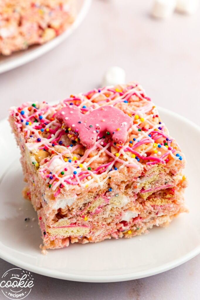 Circus Animal Cookies Rice Krispie Treats Fun Cookie Recipes