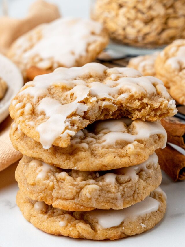 Iced Oatmeal Cookies Fun Cookie Recipes