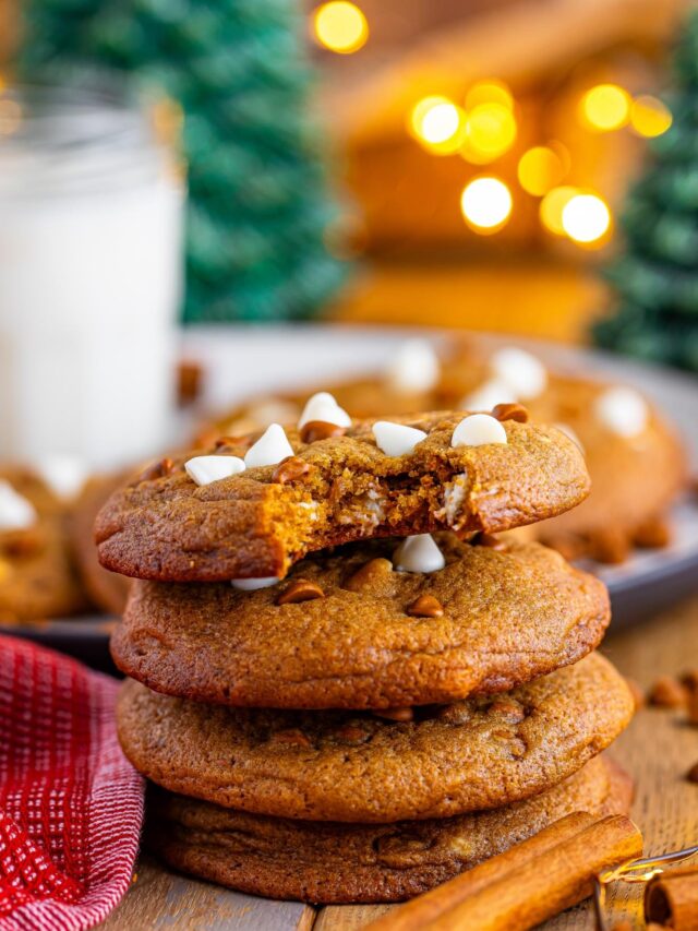 Gingerbread Chocolate Chip Cookies