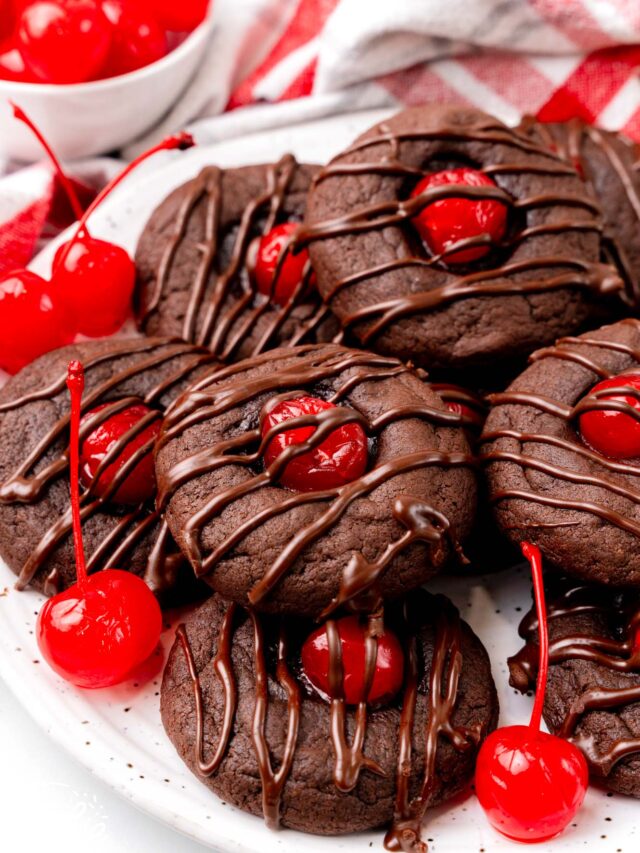 Chocolate Cherry Cookies