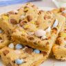 Easter Mini Egg Cookie Bars Easy Recipe Fun Cookie Recipes